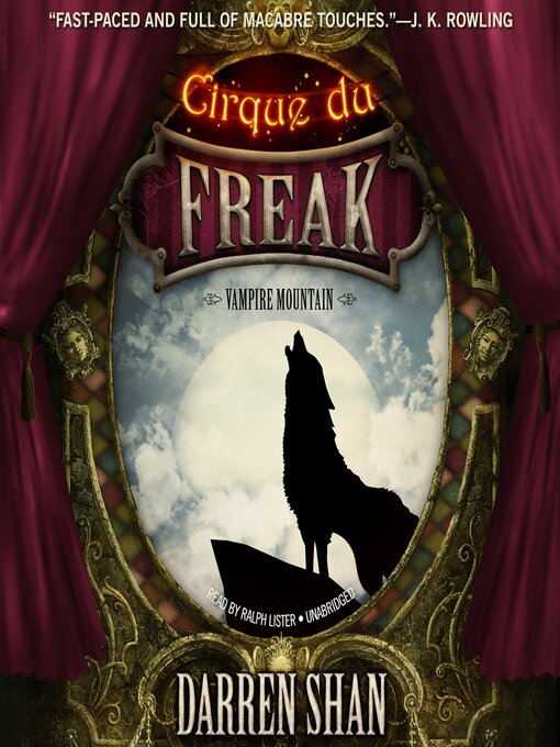 Title details for Vampire Mountain by Darren Shan - Available